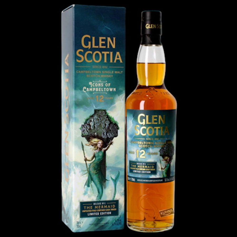 Botella de Glen Scotia 12 Icons of Campbeltown the Mermaid