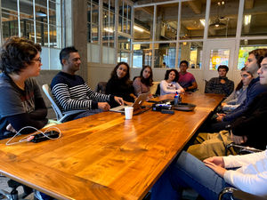 Kintan Brahmbhatt, Director at Amazon Music, shares with students the successful strategies for success at Amazon