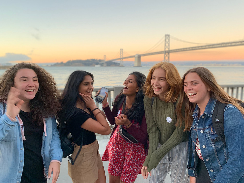 The day ended with an event about Climate Change at the Commonwealth Club and a majestic sunset in SF