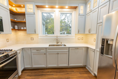 Haase Construction home renovation project serving Downriver Michigan communities including Taylor, Southgate, Flat Rock, and Wyandotte, featuring kitchen and bathroom remodeling.