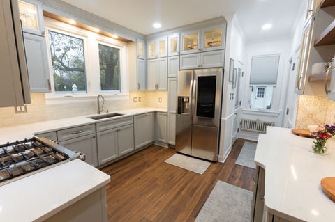 Haase Construction home renovation project serving Downriver Michigan communities including Taylor, Southgate, Flat Rock, and Wyandotte, featuring kitchen and bathroom remodeling.