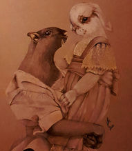 Rebecca J. Nattsyu artwork animals