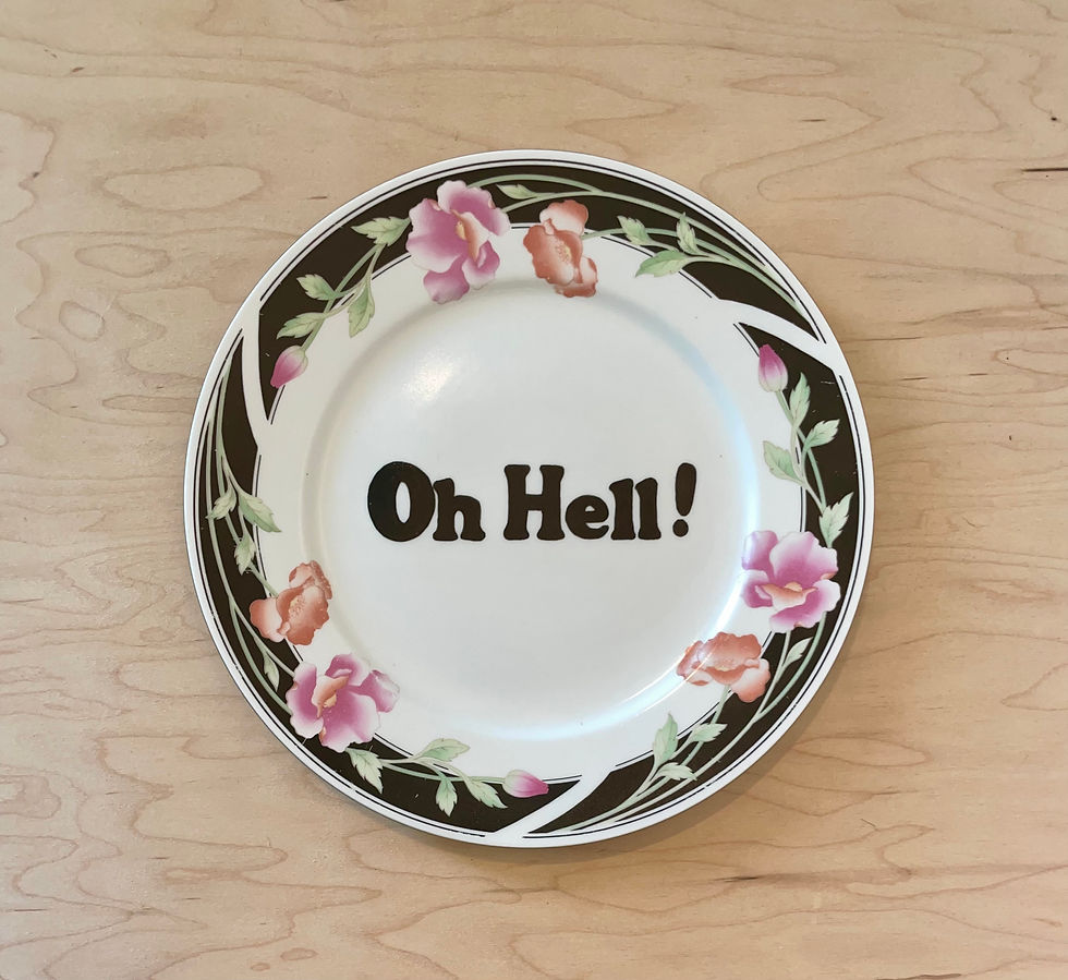 Oh Hell! Plate