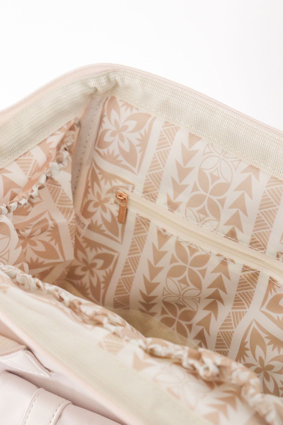 Thumbnail: Beige Polynesian Style Nappy Backpack (limited edition)