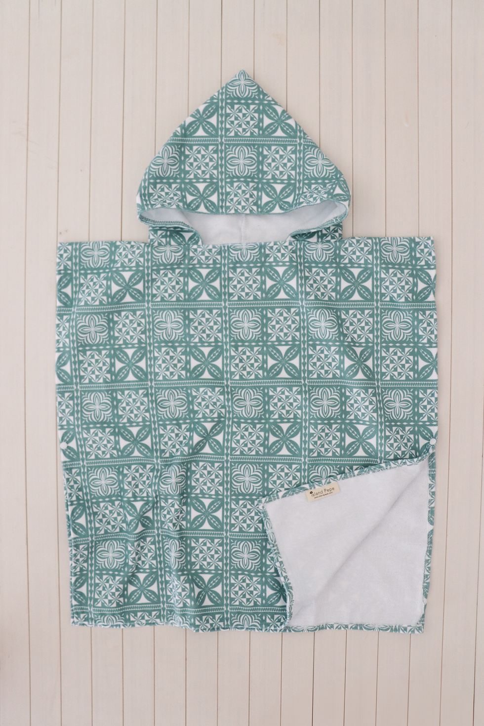 Thumbnail: Hooded Beach Towel - Sage
