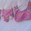 Thumbnail: Two Piece Swimsuit - Orange/Purple