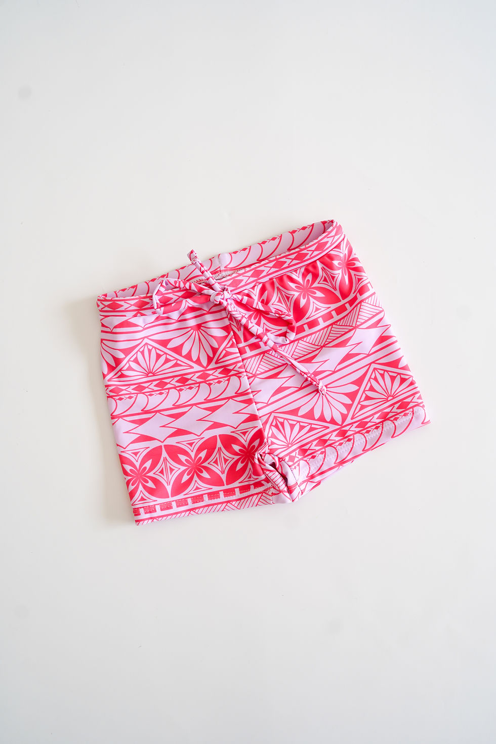 Thumbnail: Two Piece Long Sleeve Swimsuit - Hot Pink