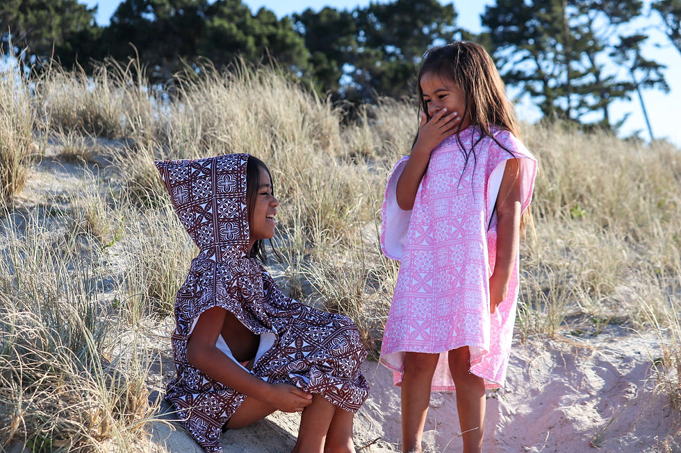 Thumbnail: Hooded Beach Towel - Dark Brown