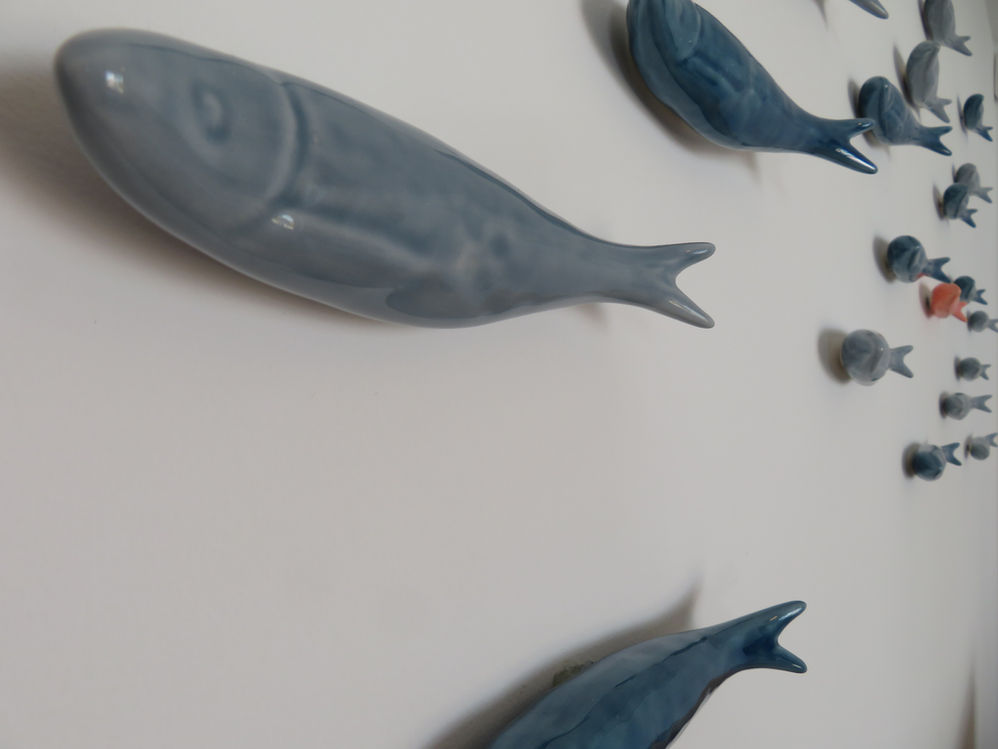 Penthouse Puro ceramic sardines.