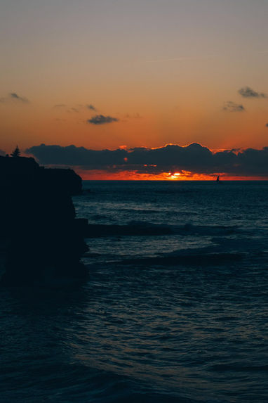 Zonsondergang Papôa.
