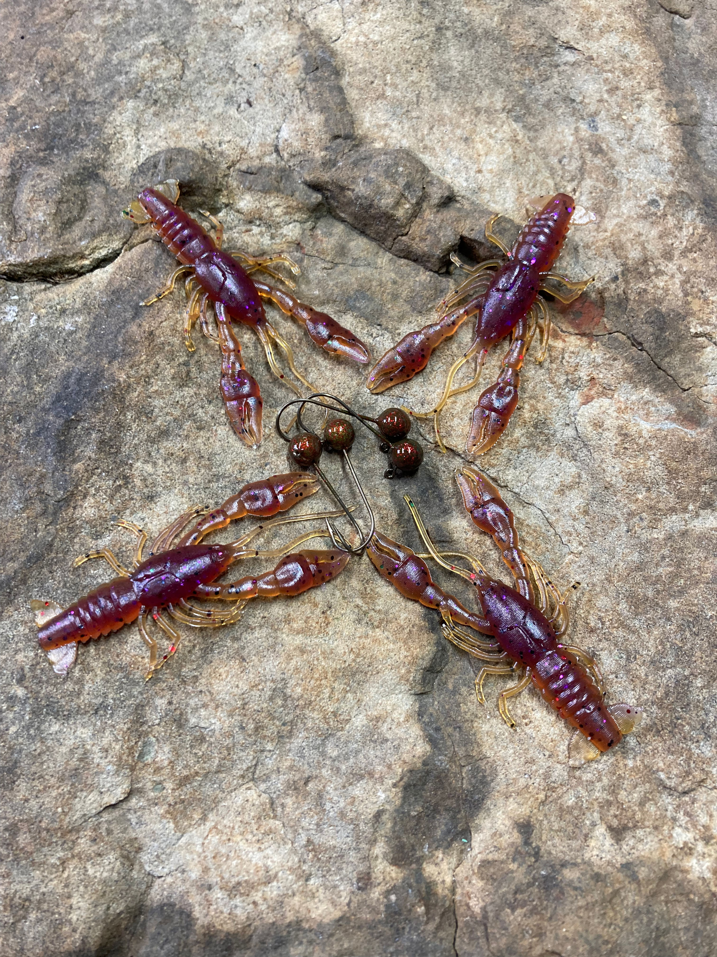 Soft Shell Craw 2 1/4 inch or 2 3/4 inch