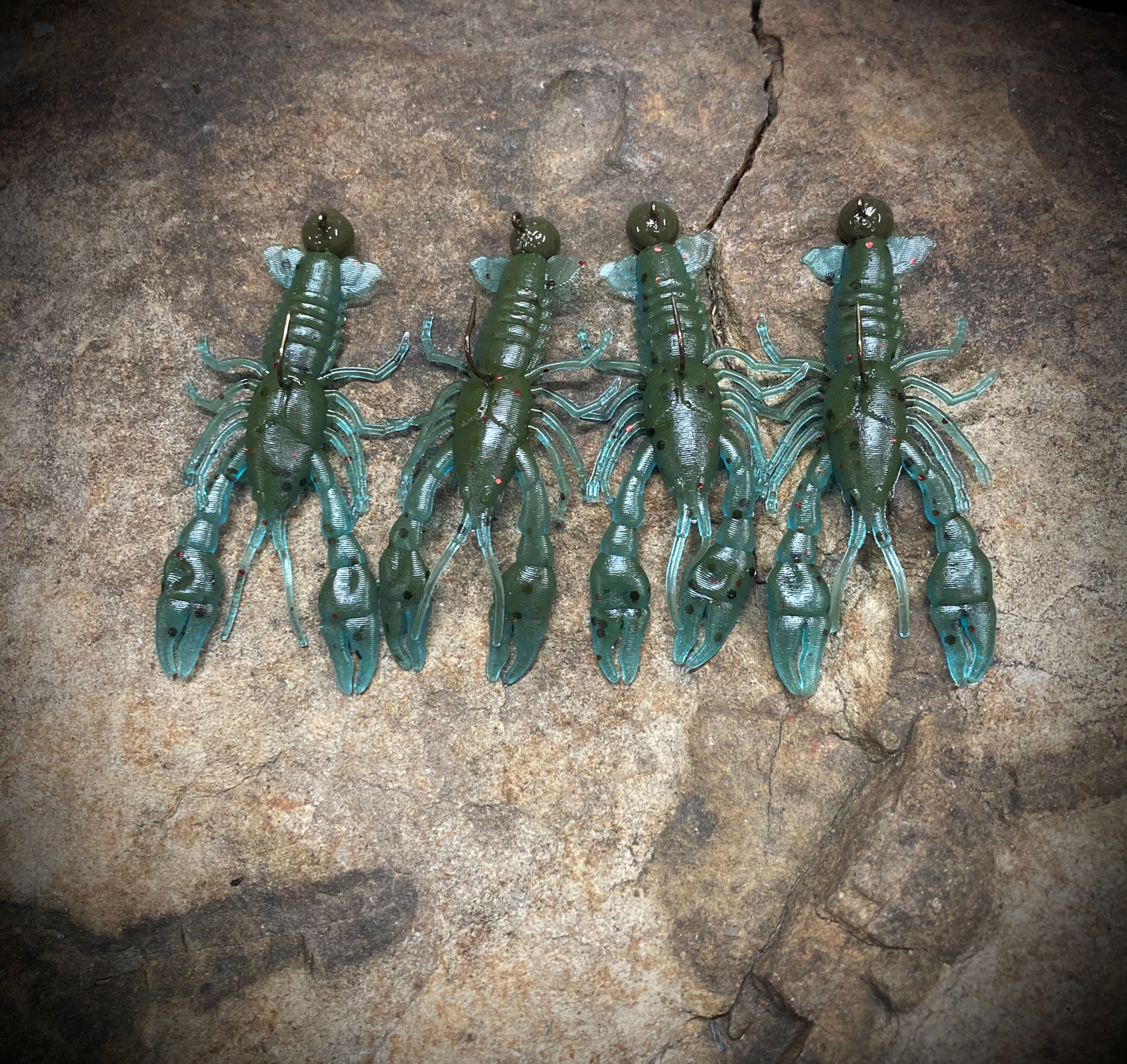 Soft shell craws-color Blue Craw