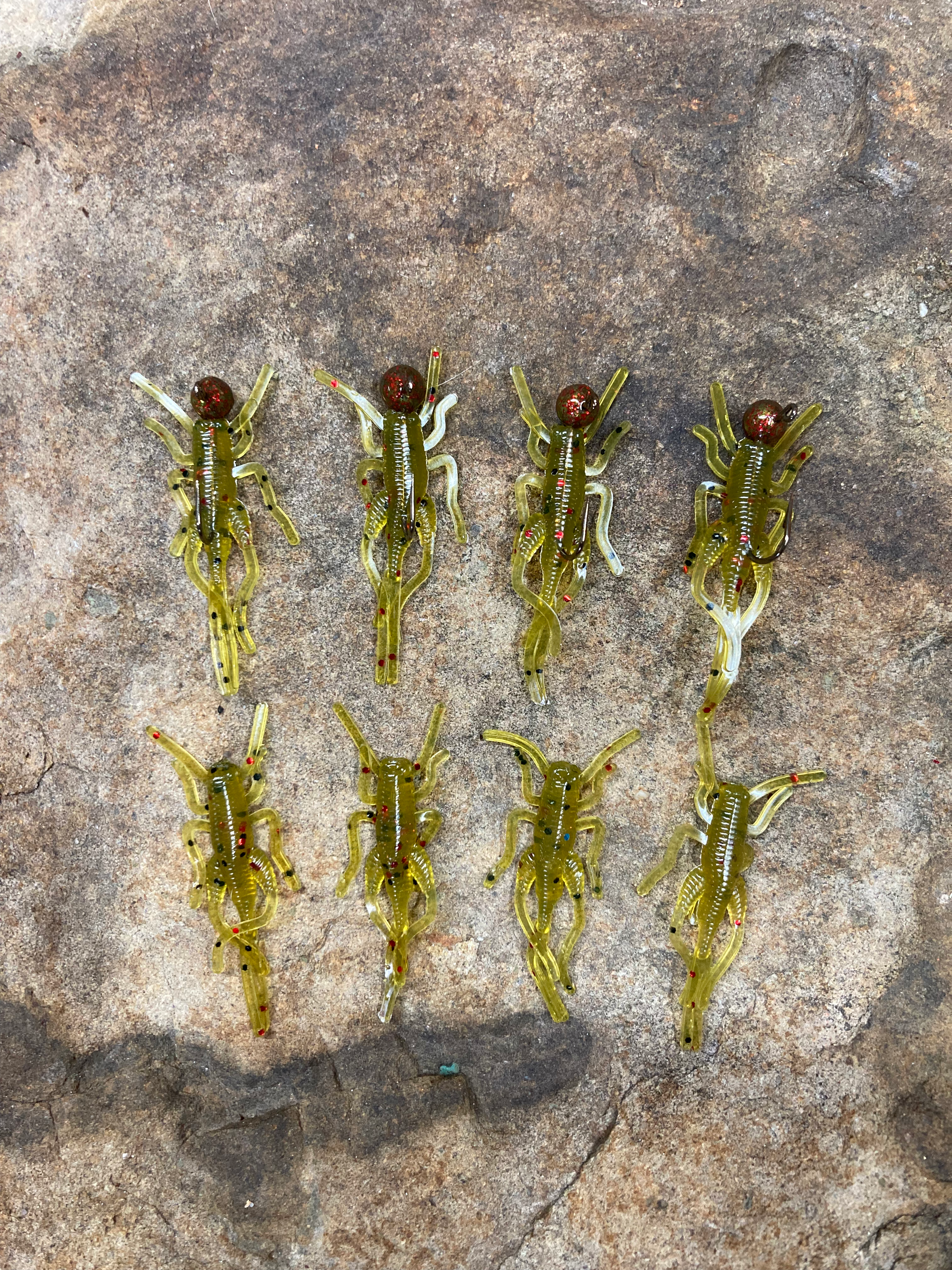 1 1/4 inch Pond Cricket 8 pack