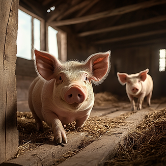 pamoes_A_super_realistic_photo_of_2_pigs_in_a_farmhouse._Photo__b9e59cbc-e04a-449f-8269-c5