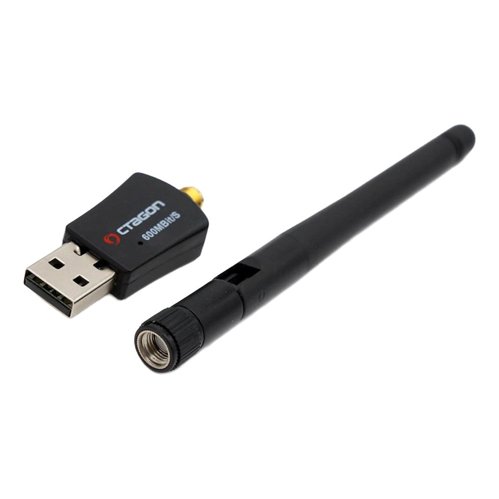 Miniaturbild: Optima WL618 WLAN Adapter angeschlossen an einen Octagon SF8008 Receiver