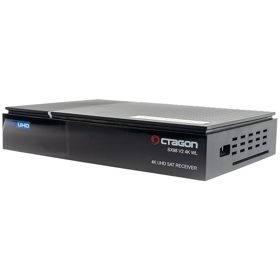 Miniaturbild: Rechte Seite des Octagon SX98 V2 WL mit integriertem CA-Kartenleser und USB 2.0.