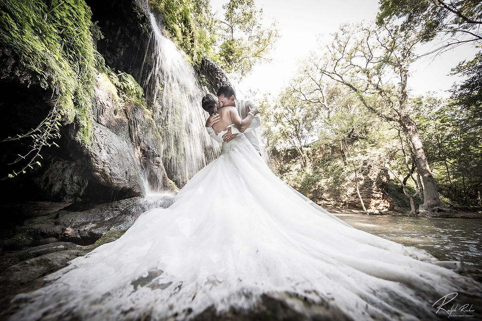 La séance trash, the dress, la créativité à l'état pur, un des exercices favoris de Ralph Richir