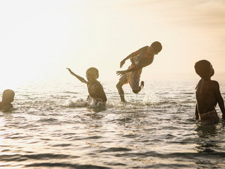 Like a child ...