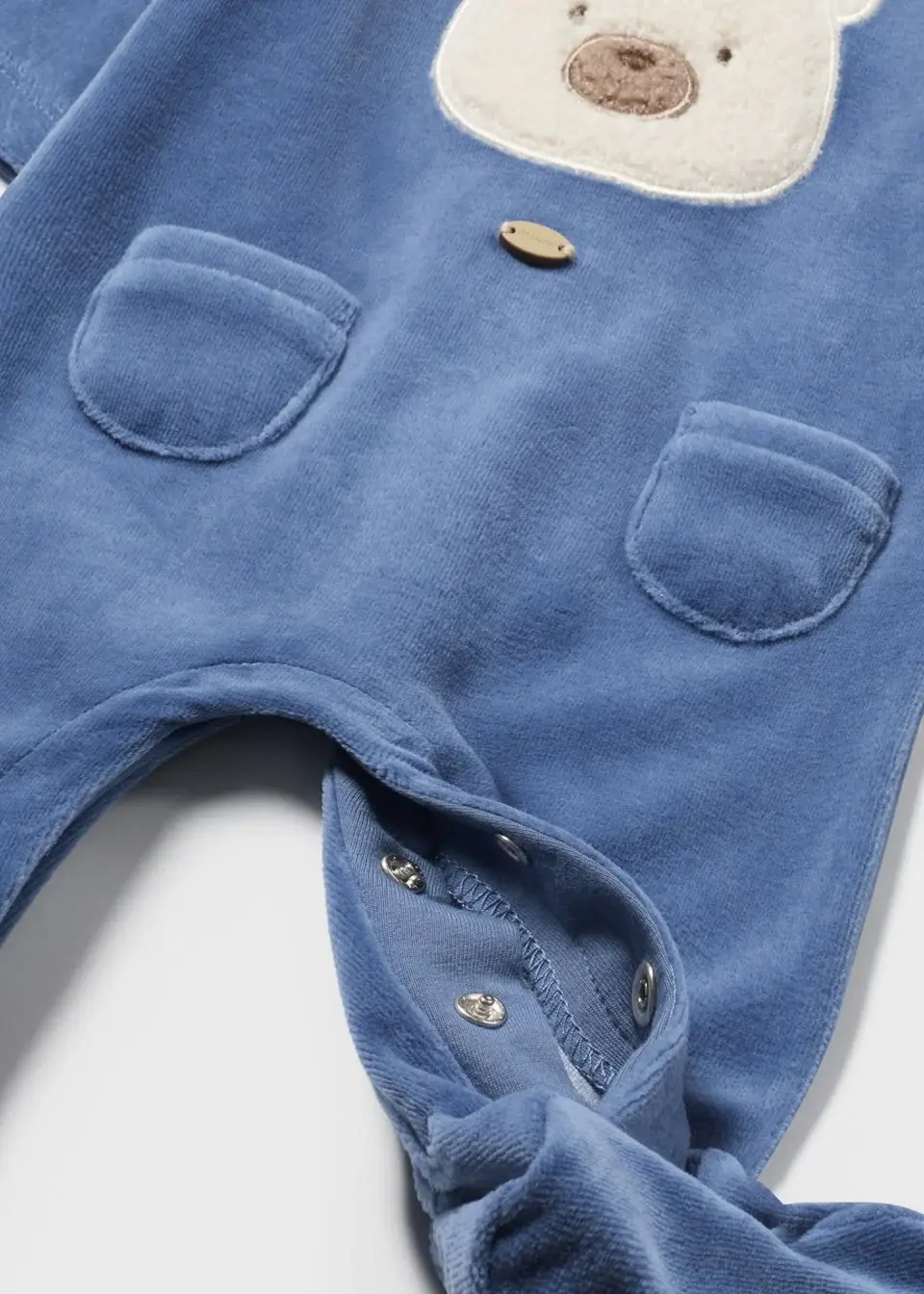 Miniatura: Pelele tusado con cuello par niño