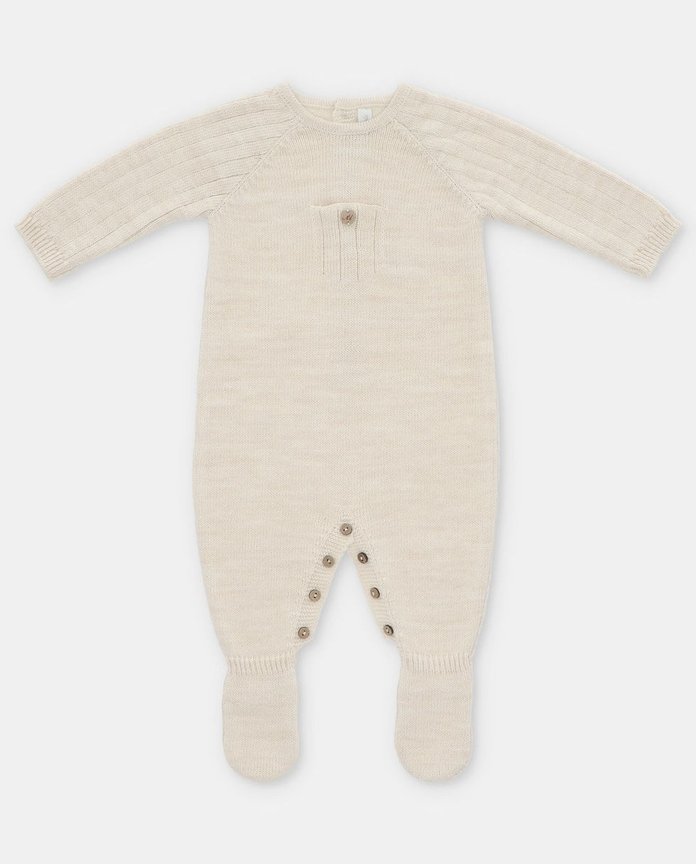 Miniatura: Enterizo tejido de botones unisex