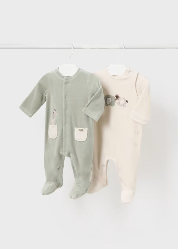 Miniatura: Pijama suave abrigadora para bebé