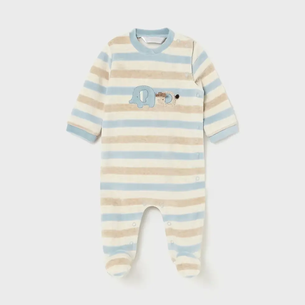 Miniatura: Pijama suave abrigadora para bebé
