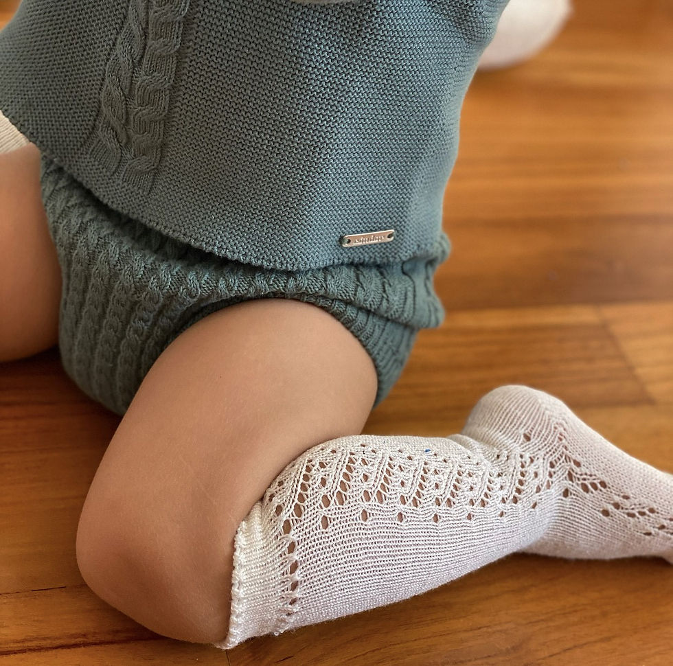 Miniatura: Medias a la rodilla con textura