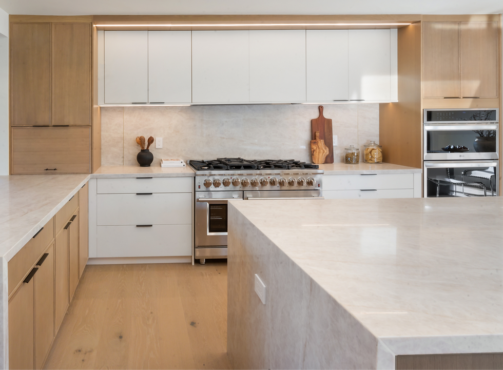 Modern kitchen cabinet showroom Chicago display