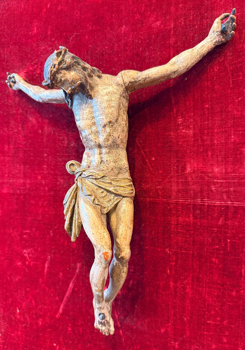Thumbnail: Corpus in palmwood, 16th. Century 