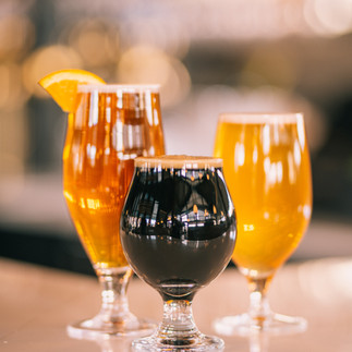 Variety of Beers on Tap