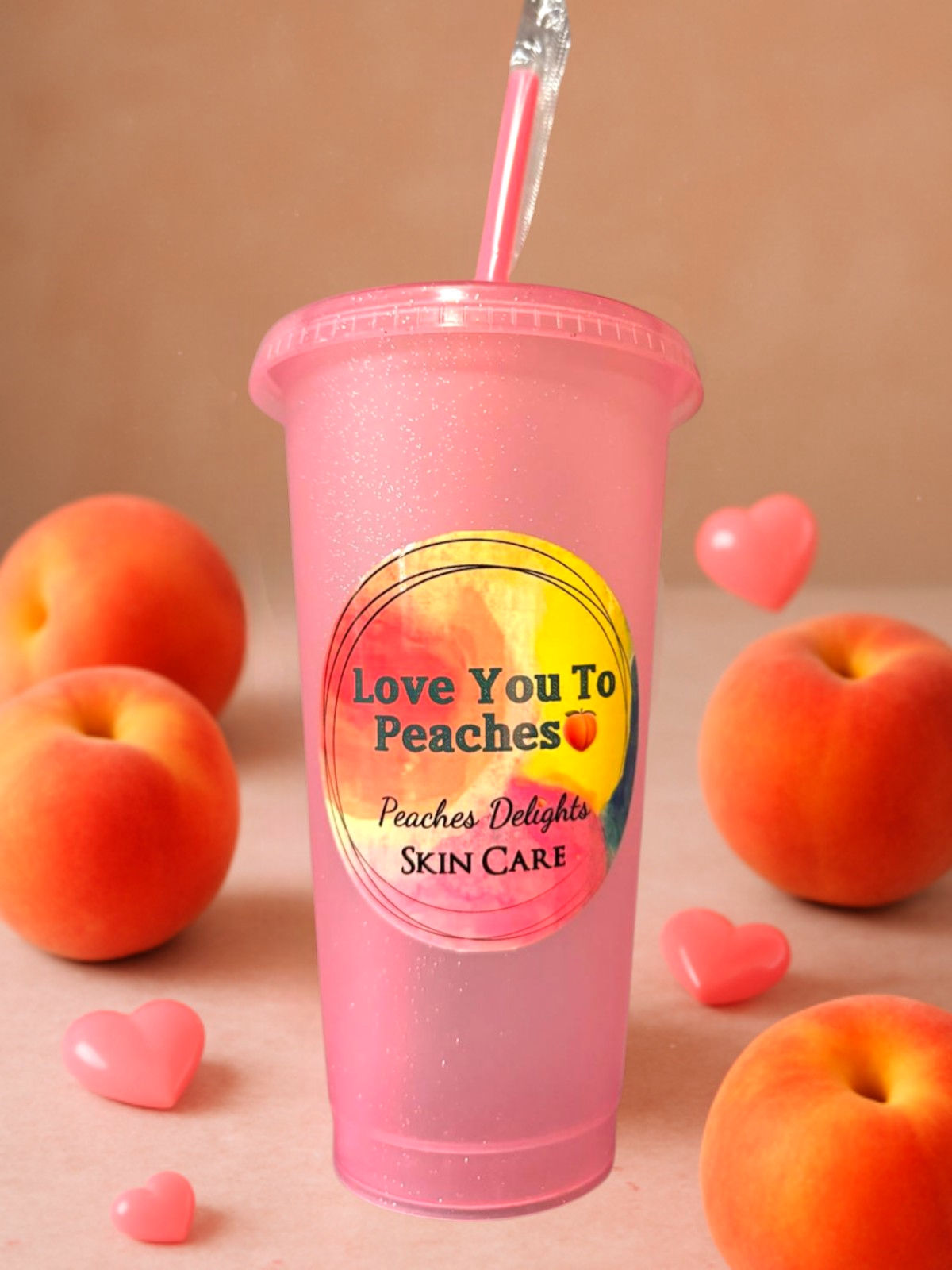 Love You To Peaches Tumbler