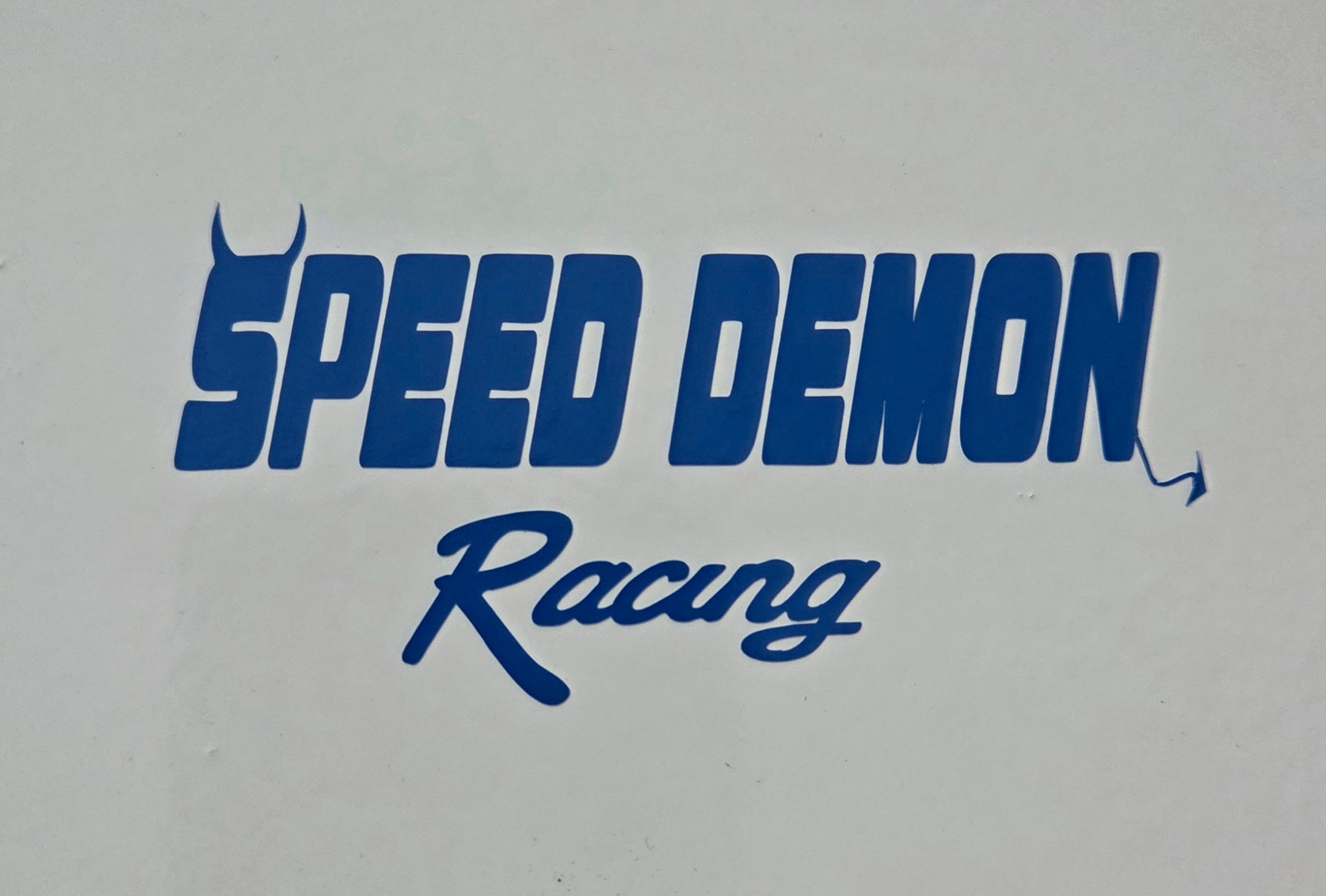 Speed Demon Racing Vinyl Decal