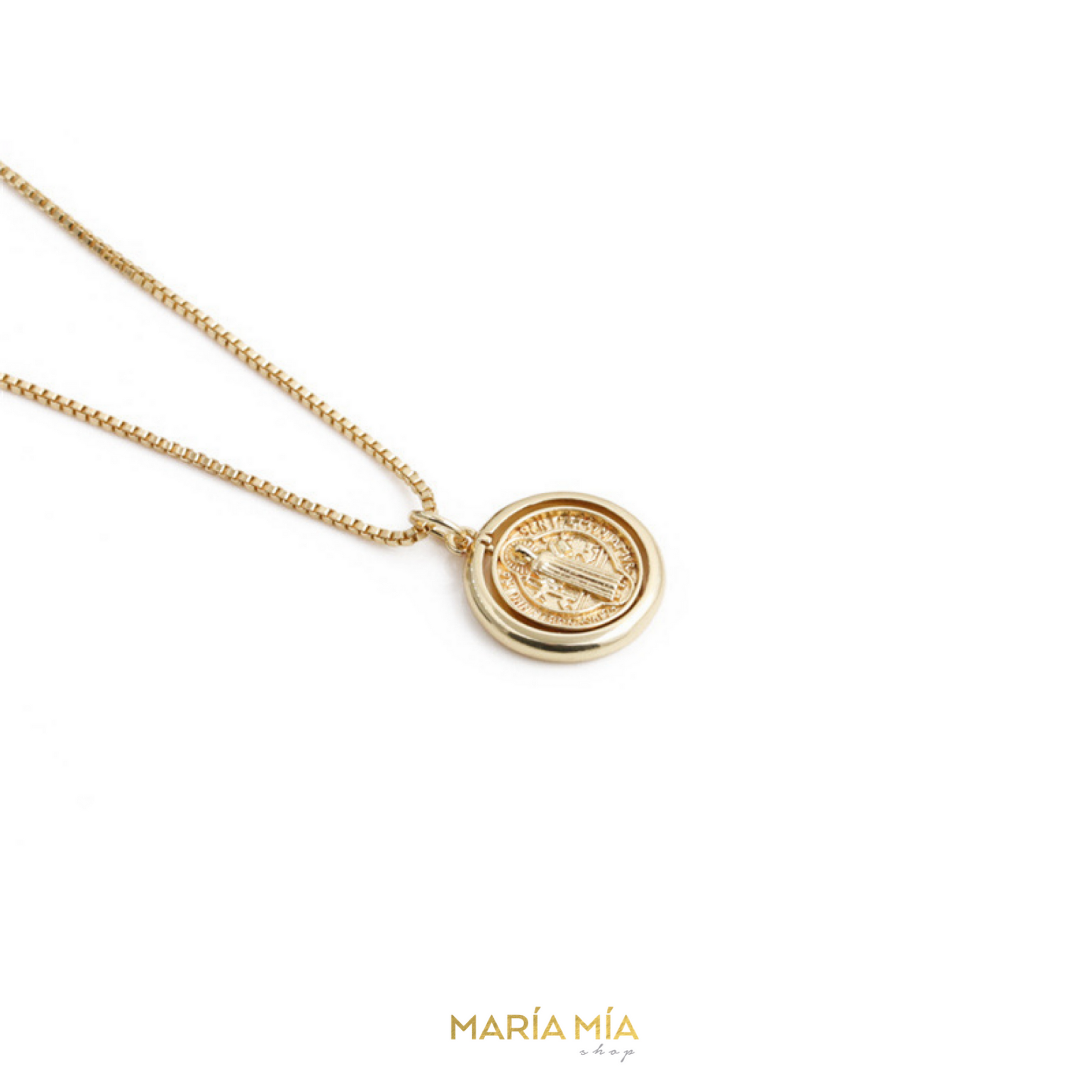 Collar San Benito Dorado