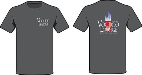 Voodoo Lounge Original Logo Tee (Gray) | voodooloungehsv