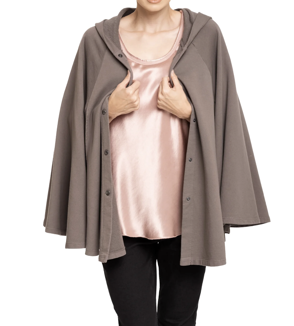 Thumbnail: IMAGINE Button Up Hooded Cape