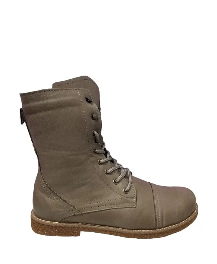 RILASSARE Tomika Lace Up Military Boots