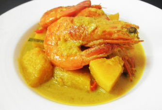 MASAK LEMAK LABU DAN UDANG