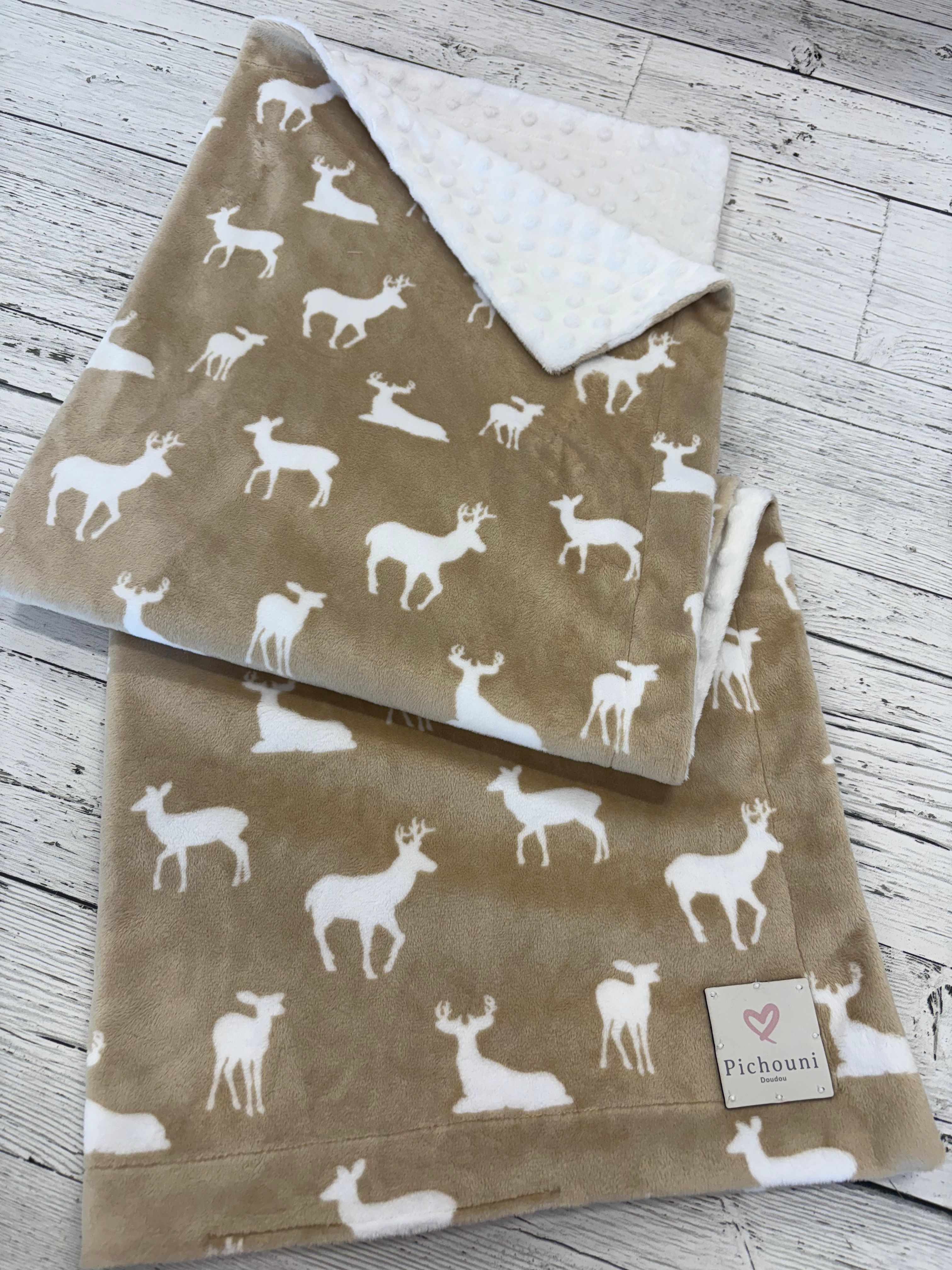 Chevreuil doublure blanche 