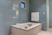 Tile contractors in Mississauga Brampton. Large format glass tiles are also tops in popularity for backsplashes.Large format glass tiles provide a continuous wash of shimmering color to create the illusion of a solid surface.