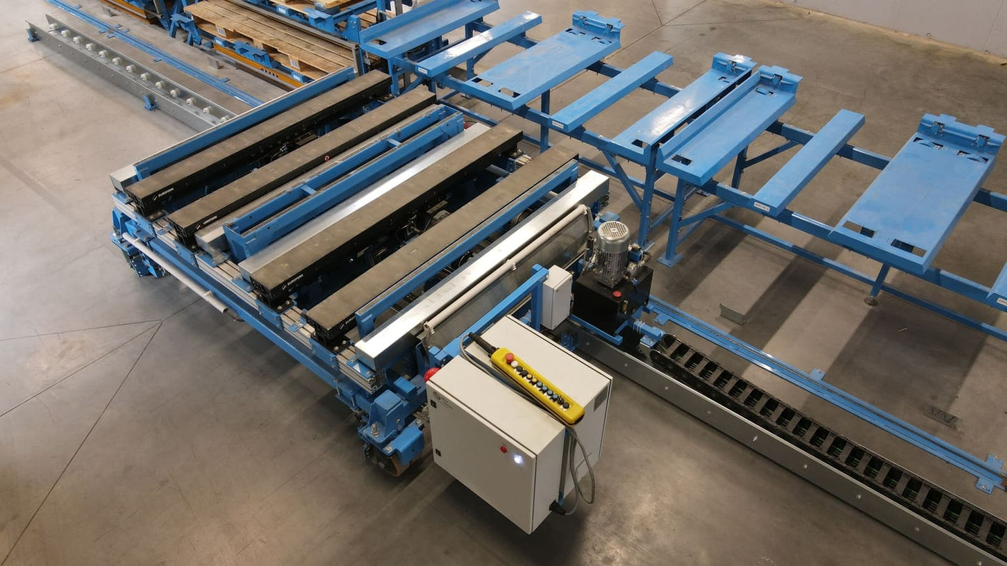 conveyor type shuttle arms extendable line transport automatic materie first for transport pieselor between stations