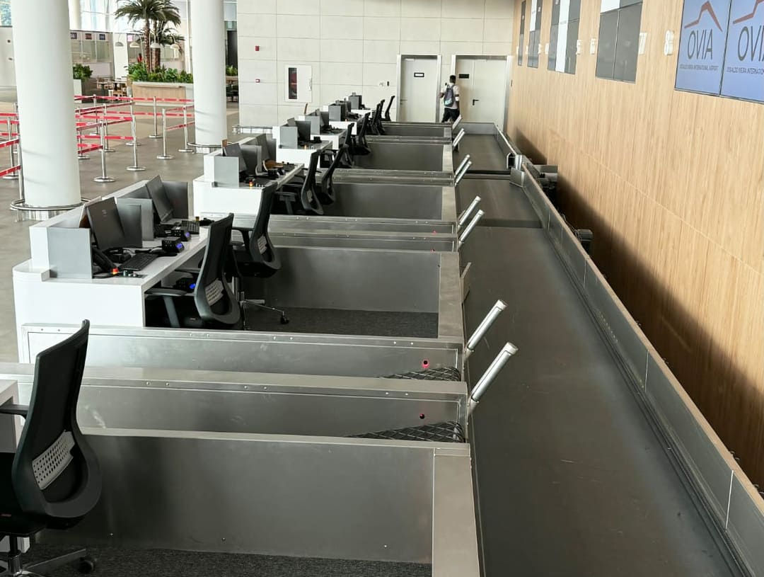 OVIA — Aeroportul Internațional Osvaldo Vieira, proiect realizat pentru UBS Turkey (integrator de sistem) · FB Turkey