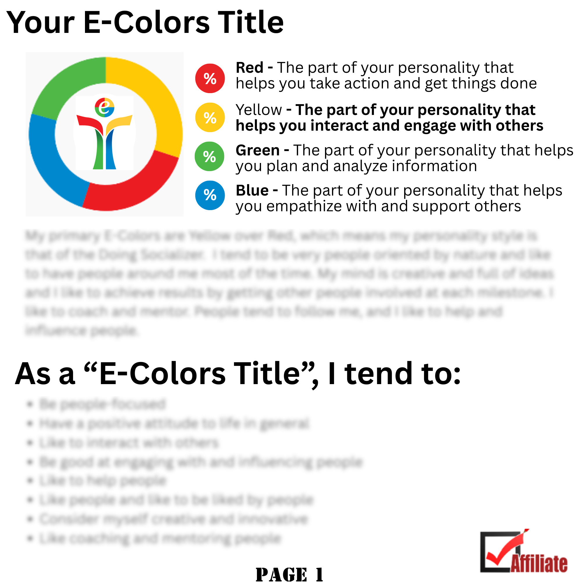 PDI Basic Report Redemption Coupon