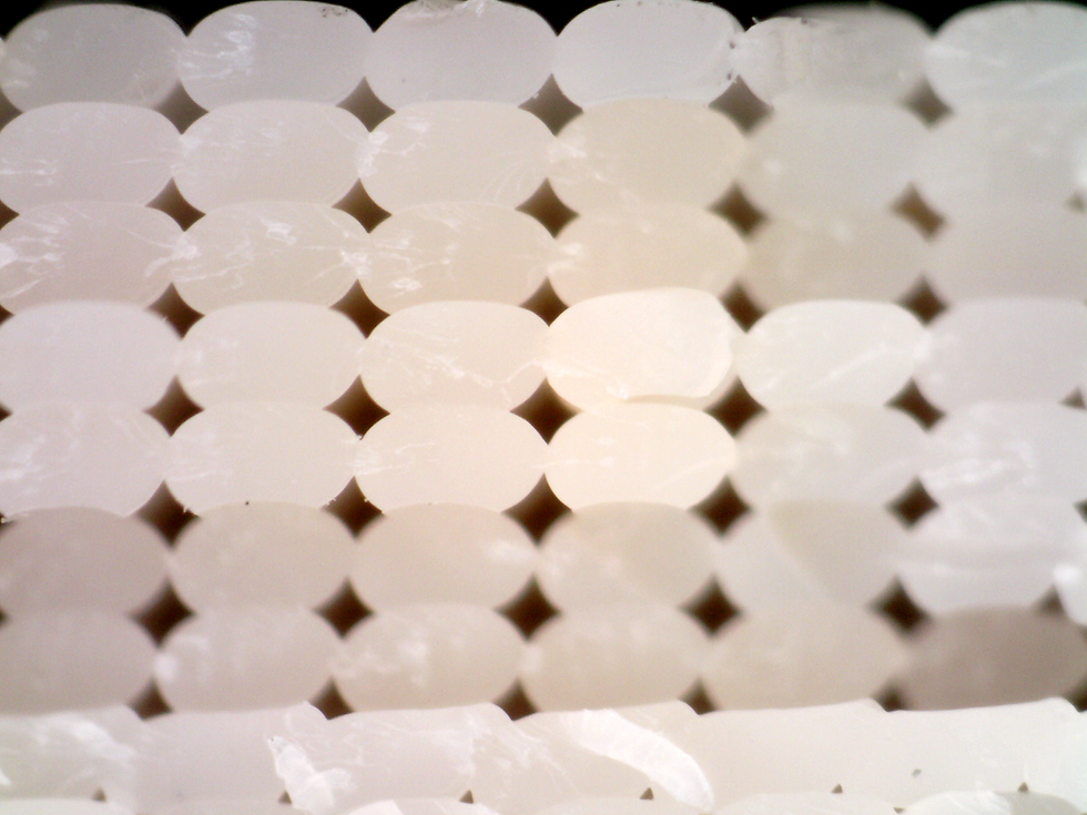 Voids in fused filament fabrication 3D printing