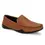Thumbnail: Tan Synthetic Leather Loafers For Men
