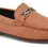 Thumbnail: Tan Synthetic Leather Loafers For Men