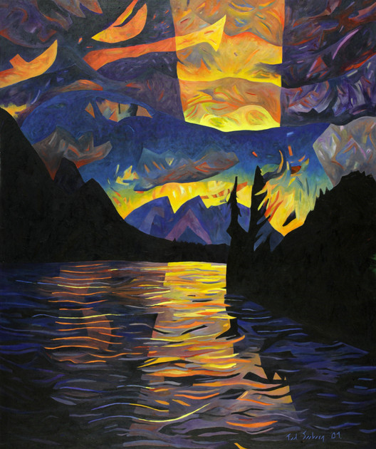 Chilco Lake Sunset