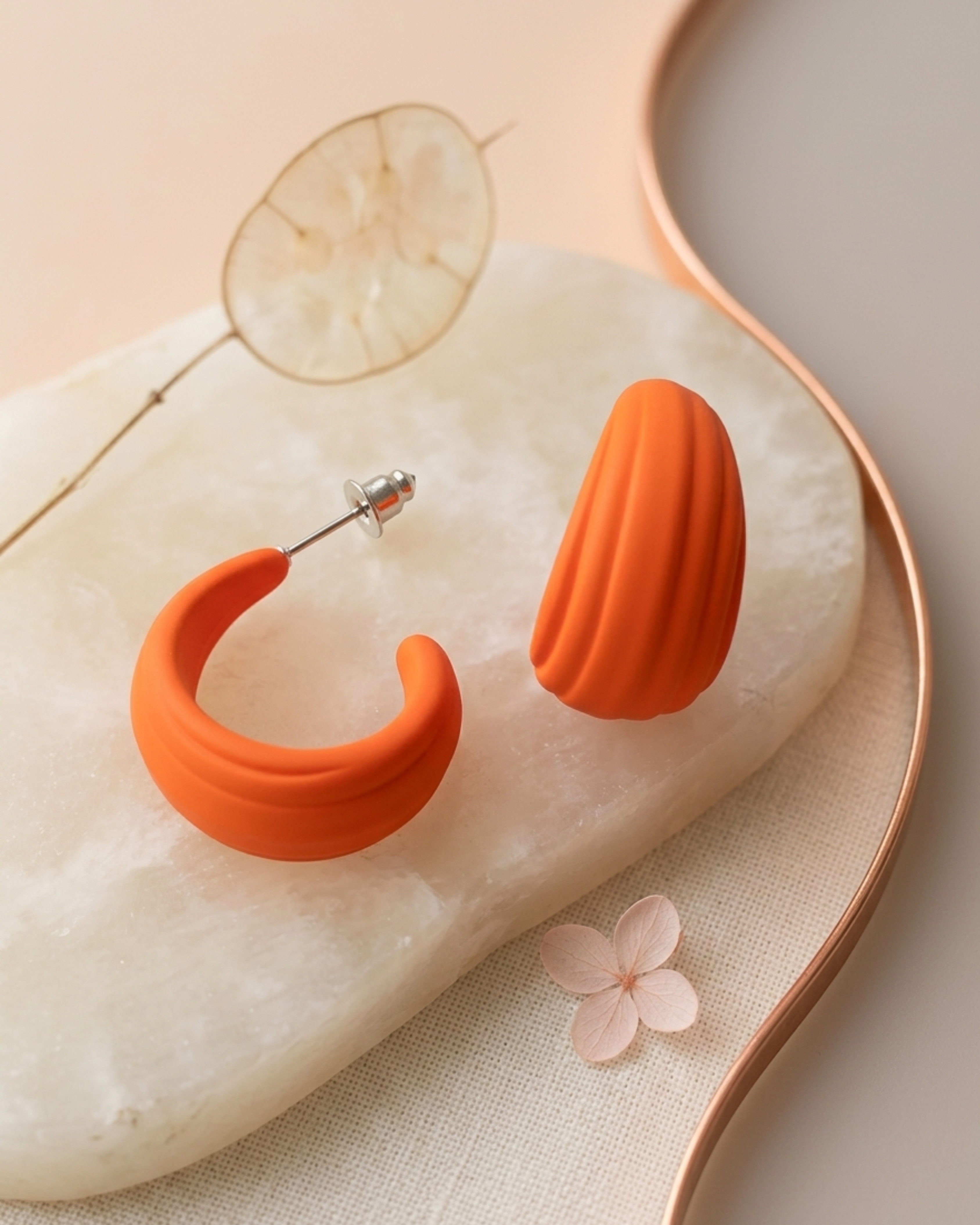 Aretes Candonga - Naranja