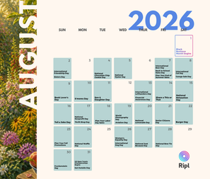 August 2026 Social Media Holiday Content Calendar