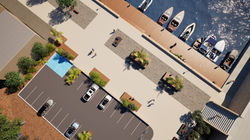Accès à l'épi — parking et cheminements