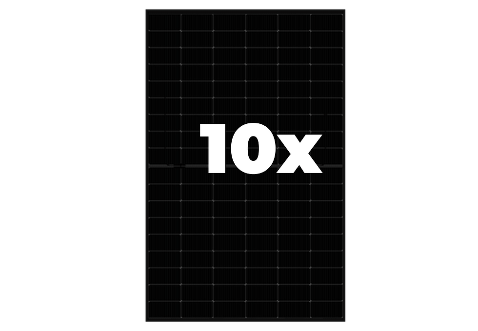 10 Panneaux solaires Glass-Glass – Commandez un kit de panneaux solaires avec installation